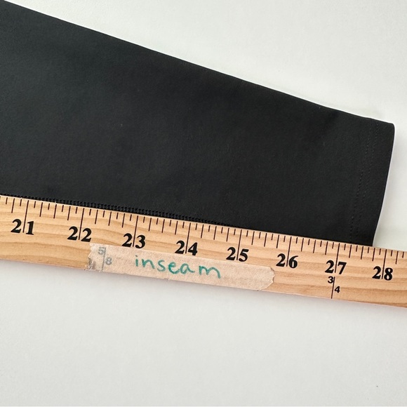 Carbon38 Leggings Womens Small Black Solid Neutral Athleisure Active Wear - Picture 10 of 11